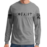 COEXIST Long Sleeve T-shirt Style001