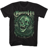 Cypress Hill - Est 1988 - American Classics - Solid Black Adult Short Sleeve T-Shirt
