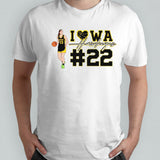 Caitlin Clark Hawkeyes 22 Iowa basketball shirts