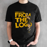 Caitlin Clark from the logo shirt