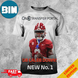 Caleb Downs No 1 Player In On3 Industry Transfer Portal Rankings 3D T-Shirts