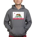 California Republic No Right To Bear Arms Mens Hoodie Style001