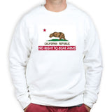 California Republic No Right To Bear Arms Mens Sweatshirt