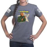 Ladies Camelflage T-shirt Style001