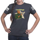 Ladies Camelflage T-shirt Style001
