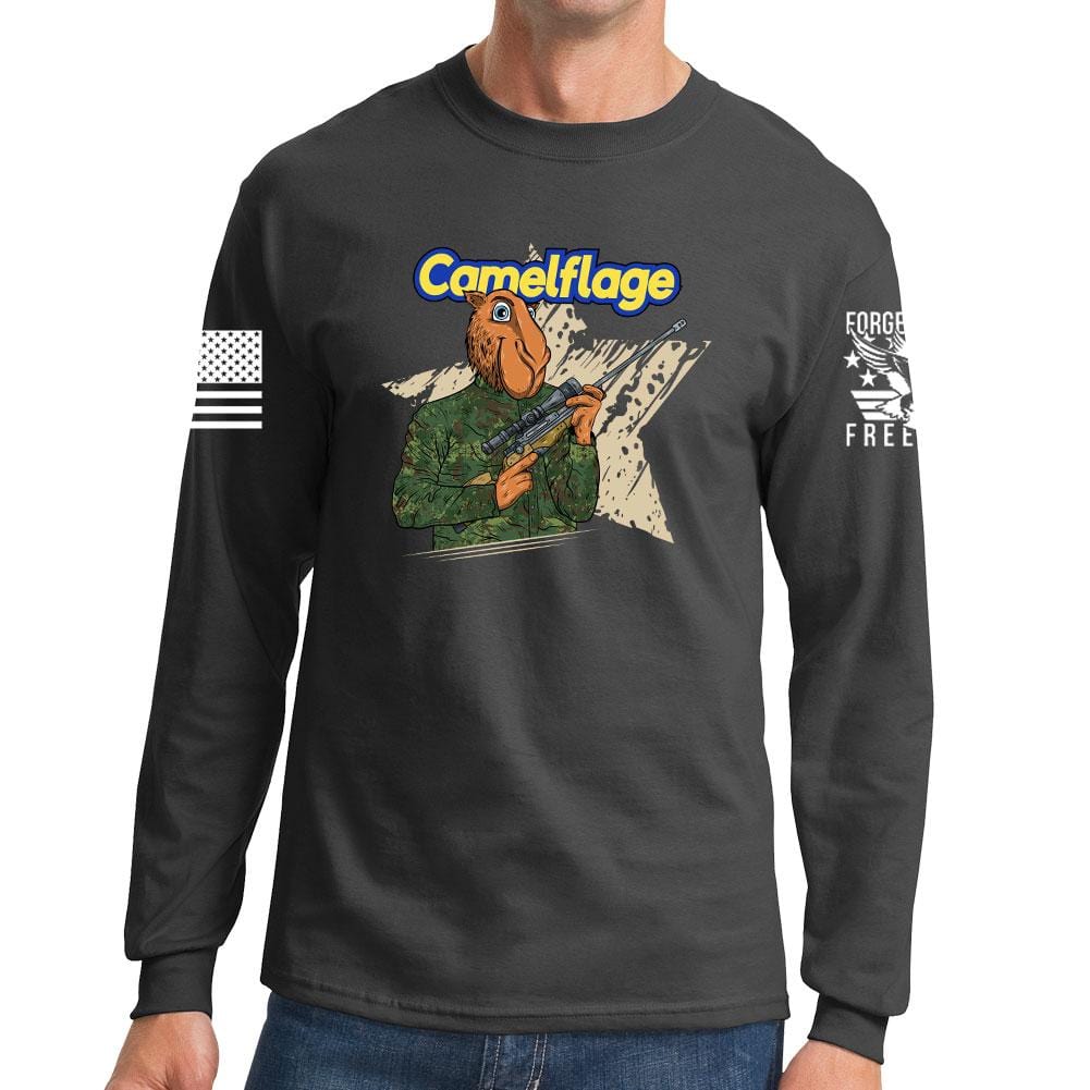 Long Sleeve Camelflage T-shirt Style001
