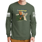 Long Sleeve Camelflage T-shirt Style001