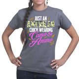 Camo And Ammo Ladies T-shirt