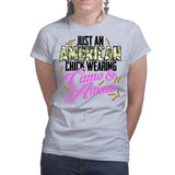 Camo And Ammo Ladies T-shirt