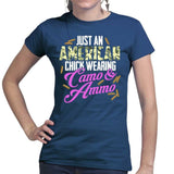 Camo And Ammo Ladies T-shirt