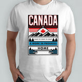 Canada Coast To Coast To Coast A Work In Progress Home T-shirt
