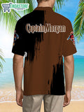 Captain Morgan Brown Hawaiian Shirt