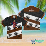 Captain Morgan Hawaiian Coconut Tree Shirt