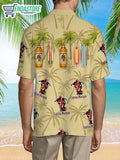 Captain morgan surfing Hawaiian shirt