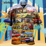 Car Being With The Classic Is A Bless Car Hawaiian Shirt