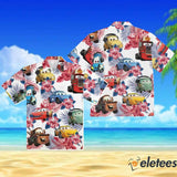 Car Mcqueen Tropical Hawaiian Shirt