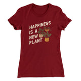 Happiness Is A New Plant Women's T-Shirt