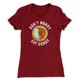Don't Worry Eat Curry Women's T-Shirt