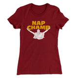 Nap Champ Funny Thanksgiving Women's T-Shirt