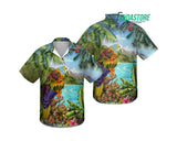 Caribbean St Vincent Parrot Hawaiian Shirt