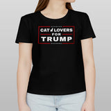 Cat Lovers For Trump 2024 T-shirt