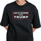 Cat Lovers For Trump 2024 T-shirt