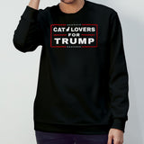 Cat Lovers For Trump 2024 T-shirt