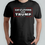Cat Lovers For Trump 2024 T-shirt