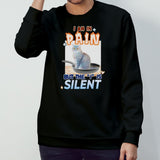 Cat i am in pain but the i is silent shirt