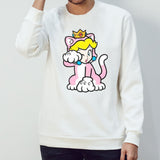 Cat peach solo shirts