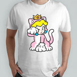 Cat peach solo shirts