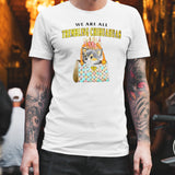 Cat we are all trembling chihuahuas shirt