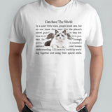 Cats save the world shirt