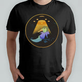 Cavemanon Space Pizza T-shirt