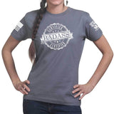 Certified Badass Ladies T-shirt Style001