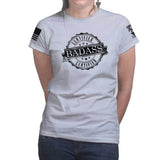 Certified Badass Ladies T-shirt Style001