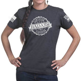 Certified Badass Ladies T-shirt Style001