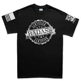 Certified Badass Men's T-shirt Style001