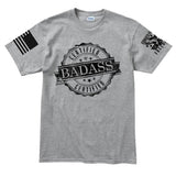 Certified Badass Men's T-shirt Style001