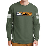 Certified Gun Whore Long Sleeve T-shirt Style001
