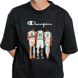 Champion Jayson Tatum Jaylen Brown And Robert Williams III Boston Celtics Signatures Shirt