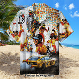 Champion Joey Logano Pastel Hawaiian Shirt