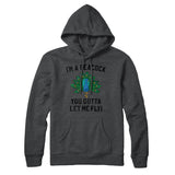I'm A Peacock You Gotta Let Me Fly Hoodie