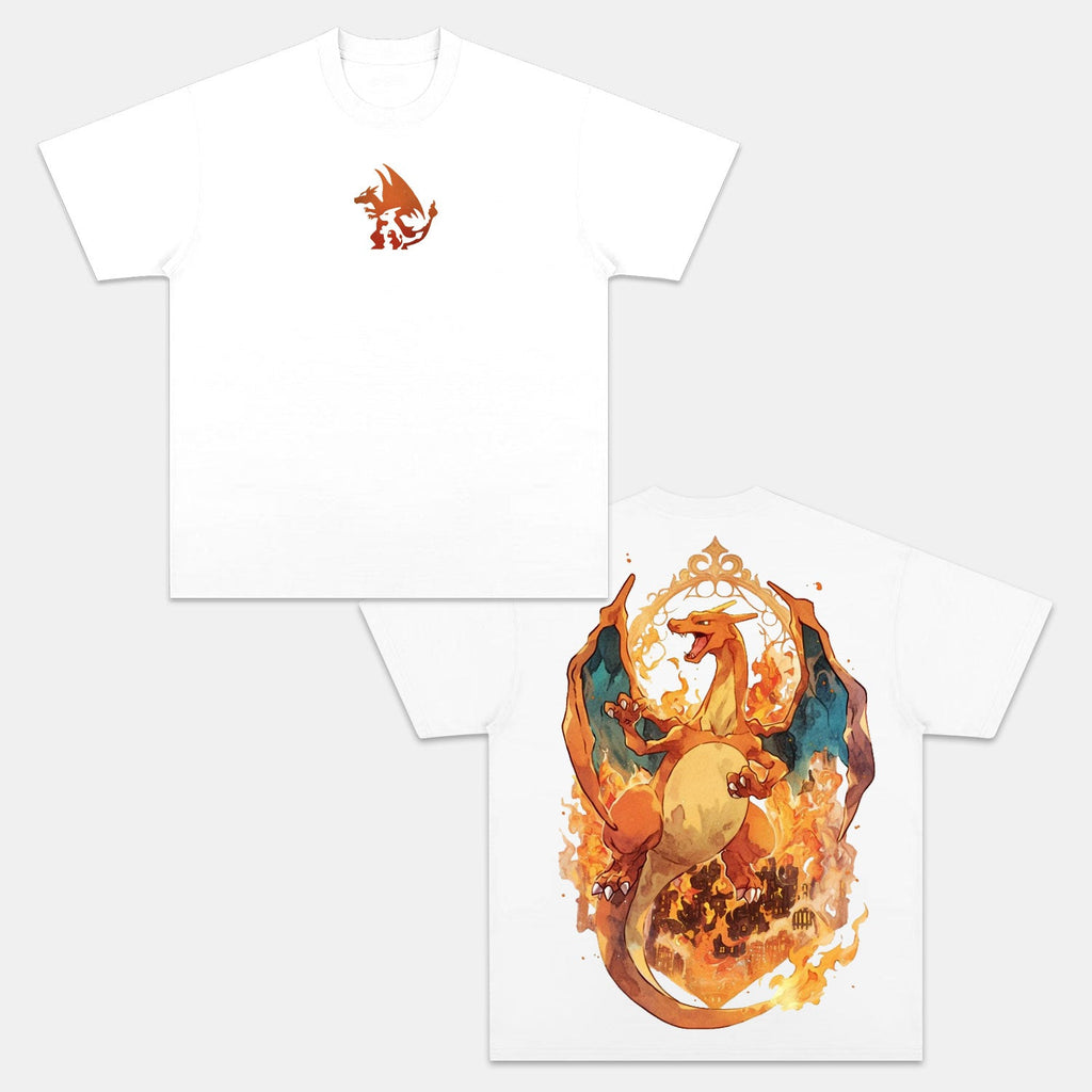 CHARIZARD VINTAGE TEEä¸¨POKÃ‰MON-[DS] Style001