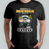Charlie Brown And Snoopy High Fight Forever A Green Bay Packers Fan Win Or Lose Yesterday Today Tomorrow Forever T-shirt
