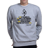 Charlton Heston Quote Sweatshirt Style001
