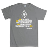 Charlton Heston Quote Men's T-shirt Style001