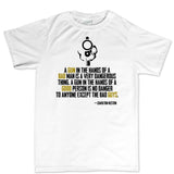 Charlton Heston Quote Men's T-shirt