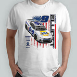 Chase Elliott #9 2024 NAPA Flag shirt
