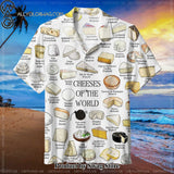 Cheese Of The World Costume Party Hawaiian Shirt